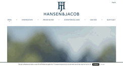 Desktop Screenshot of hansenandjacob.com