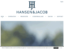 Tablet Screenshot of hansenandjacob.com